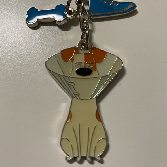 Universal Studios The Secret Life of Pets Keychain Max NEW - Picture 5 of 11